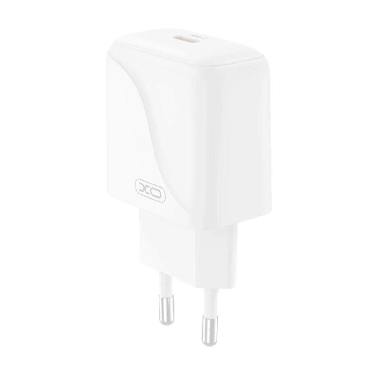 XO L141 Caricatore da Parete USB-C 20W Fast Charge – Bianco