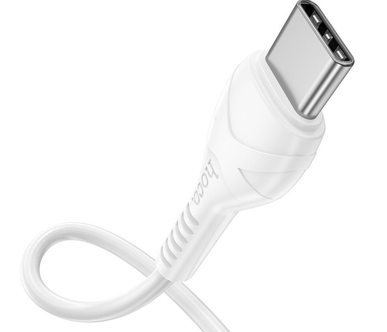 HOCO X37 Cavo USB-C a USB-C 60W per Ricarica Rapida e Trasferimento Dati – 1 m – Bianco