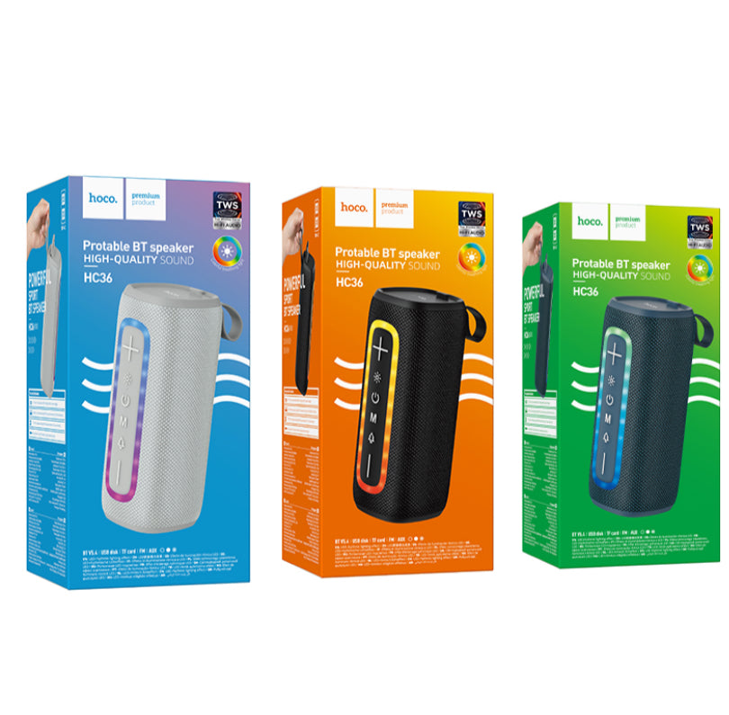 HOCO HC36 Altoparlante Bluetooth Portatile Stereo 10W – Blu Navy