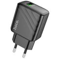 HOCO CS21A Caricatore da Parete USB-A 18W QC3.0 – Presa EU – Nero